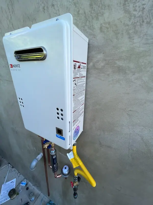 Tankless water heater installation for Hayti homes